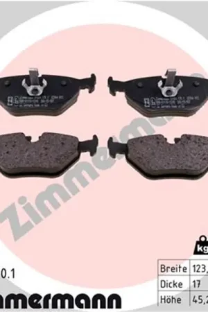 Comprar En Línea Juego de pastillas de freno ZIMMERMANN 219341701