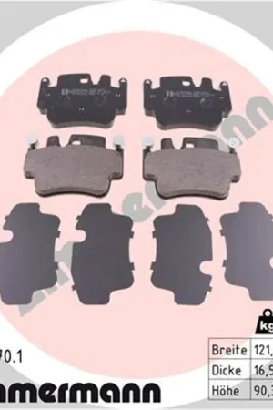 Oferta Flash Juego de pastillas de freno ZIMMERMANN 233291701