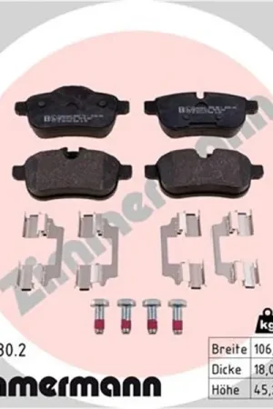 Juego de pastillas de freno ZIMMERMANN 245591802 Oferta Flash