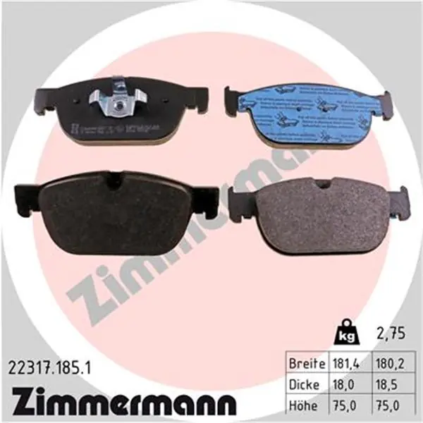 Oferta Flash Juego de pastillas de freno ZIMMERMANN 223171851