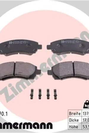 Oferta Juego de pastillas de freno ZIMMERMANN 237801701