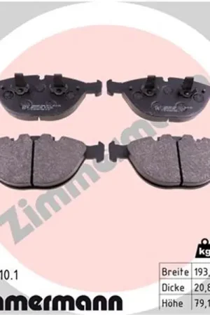Stock Limitado Juego de pastillas de freno ZIMMERMANN 234482101