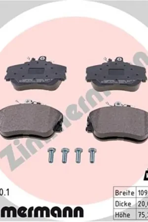 Juego de pastillas de freno ZIMMERMANN 214392001 Última Oportunidad