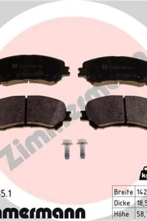 Juego de pastillas de freno ZIMMERMANN 223471851 Última Oportunidad