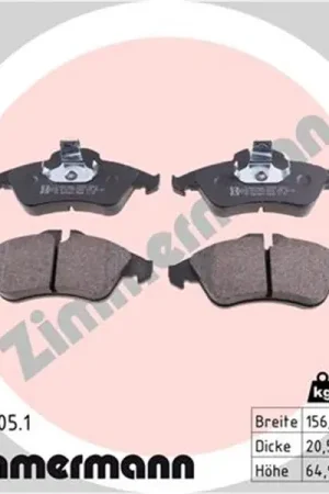 Juego de pastillas de freno ZIMMERMANN 239902051 Oferta Limitada
