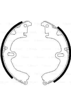 (BS470) Zapatas de freno BOSCH 0986487203 Solo Hoy