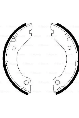 (BS480) Zapatas de freno BOSCH 0986487215 Mejor Calidad