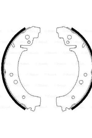 (BS482) Zapatas de freno BOSCH 0986487217 Descuento