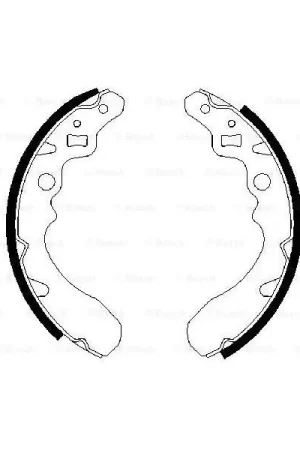 (BS754) Zapatas de freno BOSCH 0986487504 Mayoreo