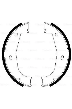 (BS770) Zapatas de freno BOSCH 0986487520 A Buen Precio