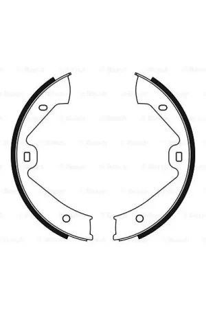 (BS975) Zapatas de freno BOSCH 0986487755 Gran Oferta
