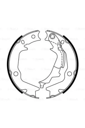 (BS988) Zapatas de freno BOSCH 0986487768 Comprar En Línea