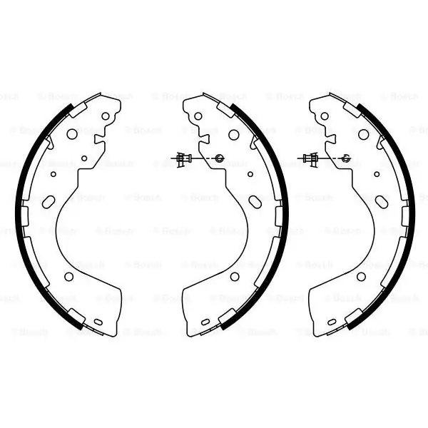 (BS7922) Zapatas de freno BOSCH 0986487922 Oferta