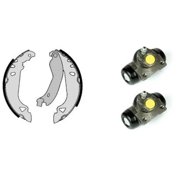 Kit de tambor de freno BREMBO H23027 Marca Reconocida