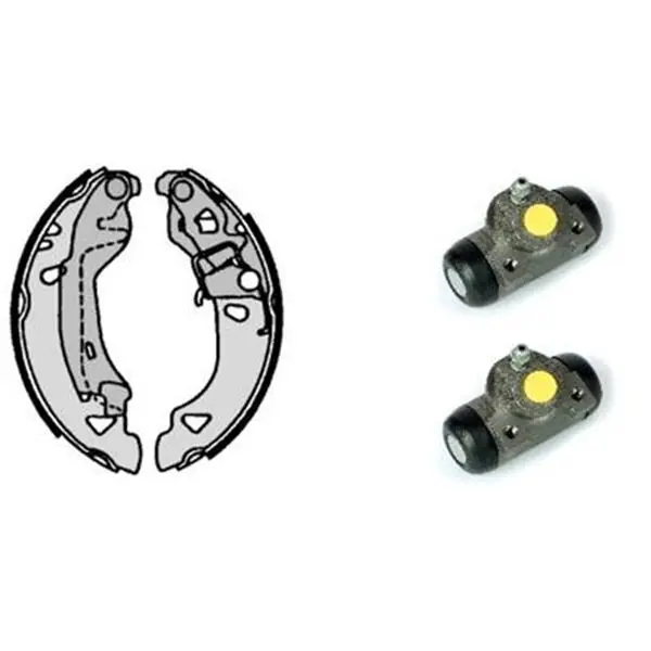 Alta Calidad Kit de tambor de freno BREMBO H23028