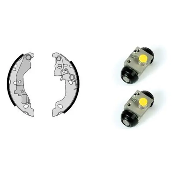 Kit de tambor de freno BREMBO H23046 Alta Calidad