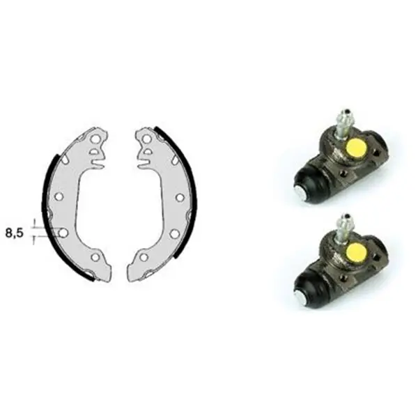 Ordena Ya Kit de tambor de freno BREMBO H24005