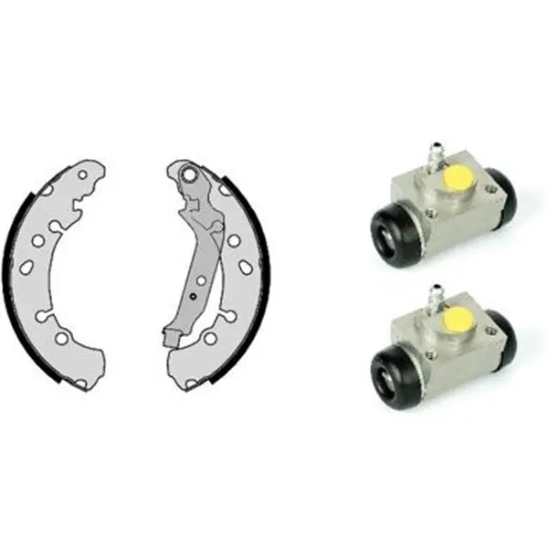 Venta Final Kit de tambor de freno BREMBO H83018