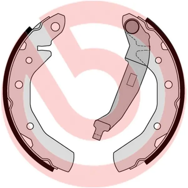 Edición Limitada Juego de 4 zapatas de freno BREMBO S10517