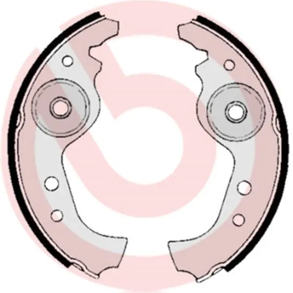 Juego de 4 zapatas de freno BREMBO S23501 Edición Limitada