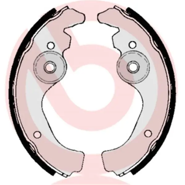 Juego de 4 zapatas de freno BREMBO S23502 Precio De Oferta