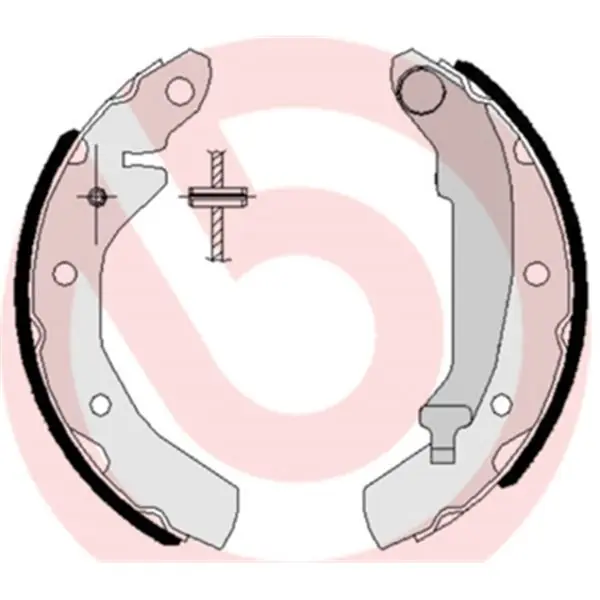 Juego de 4 zapatas de freno BREMBO S15501 Ordenar Ahora Mismo