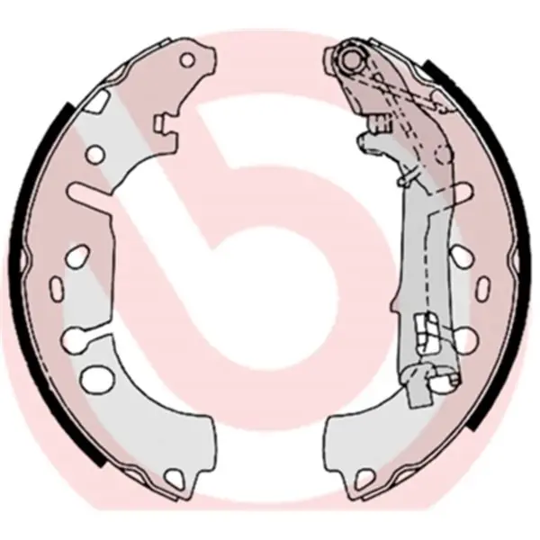 Pedido Al Por Mayor Juego de 4 zapatas de freno BREMBO S23531