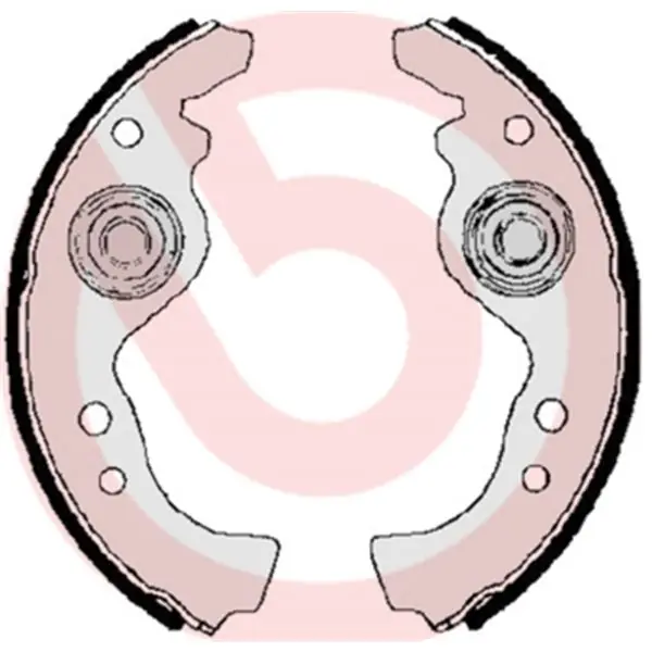 Juego de 4 zapatas de freno BREMBO S23542 Comprar En Línea