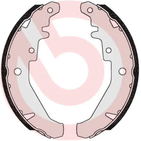 Gran Oferta Juego de 4 zapatas de freno BREMBO S23548