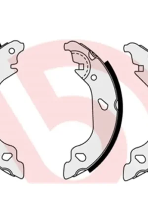 Súper Precio Juego de 4 zapatas de freno BREMBO S23551