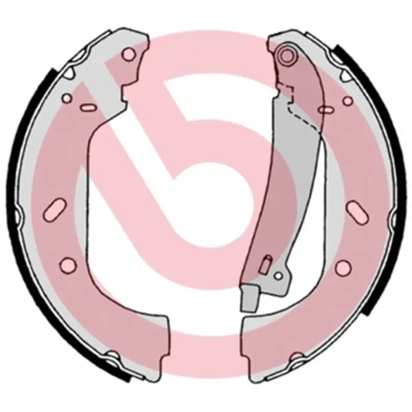 Juego de 4 zapatas de freno BREMBO S23552 Gran Oferta