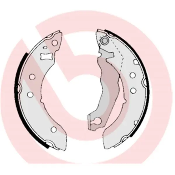 Gran Oferta Juego de 4 zapatas de freno BREMBO S24536