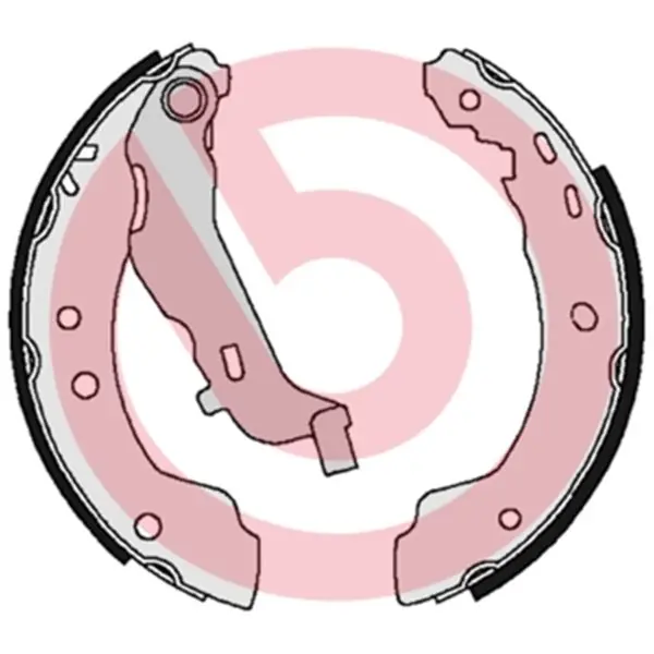 Juego de 4 zapatas de freno BREMBO S23572 No Te Lo Pierdas