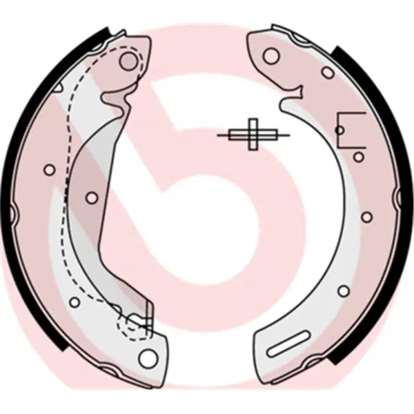 Juego de 4 zapatas de freno BREMBO S23577 Oferta