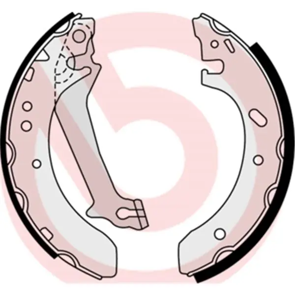 Oferta Especial Juego de 4 zapatas de freno BREMBO S23578