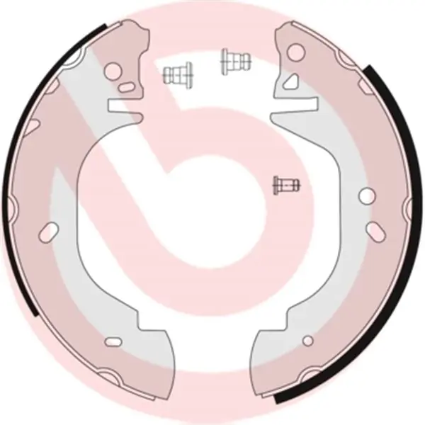 Precio De Oferta Juego de 4 zapatas de freno BREMBO S24523