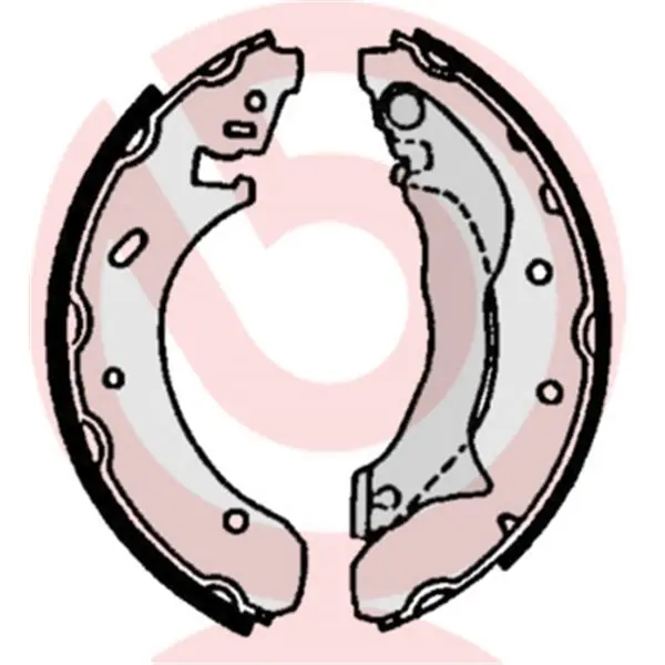 Juego de 4 zapatas de freno BREMBO S24524 Oferta Especial