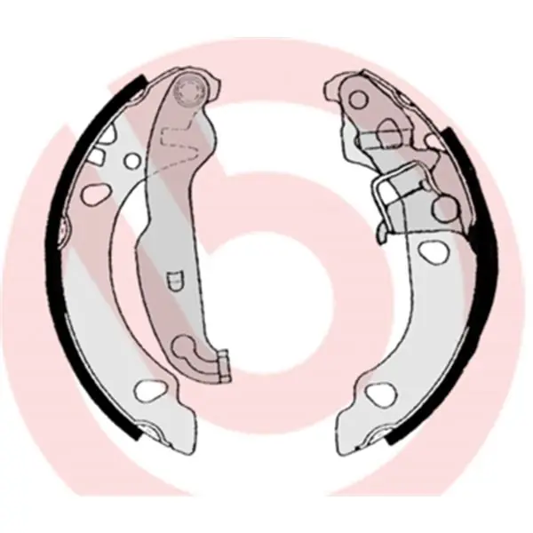 Oferta Flash Juego de 4 zapatas de freno BREMBO S24530