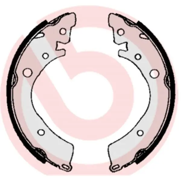 Directo De Fábrica Juego de 4 zapatas de freno BREMBO S28502