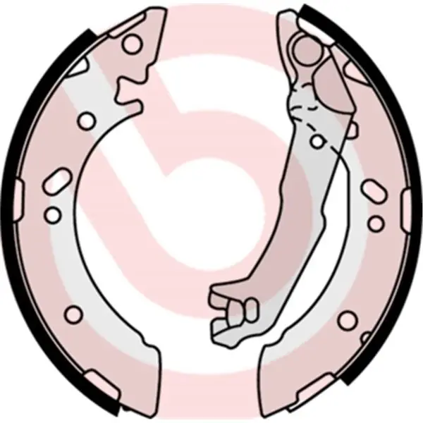 Exclusivo Juego de 4 zapatas de freno BREMBO S30510