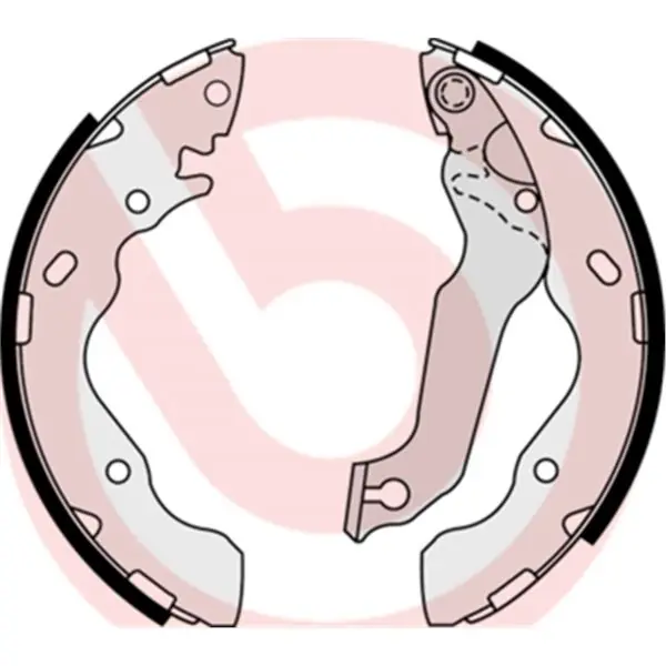 Juego de 4 zapatas de freno BREMBO S30511 Nuevo Modelo