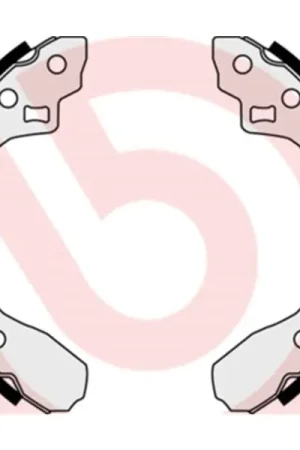 Última Versión Juego de 4 zapatas de freno BREMBO S30513