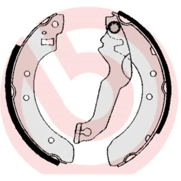 Juego de 4 zapatas de freno BREMBO S24507 Bestseller