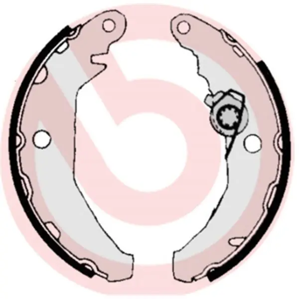 Juego de 4 zapatas de freno BREMBO S24510 Oferta Limitada