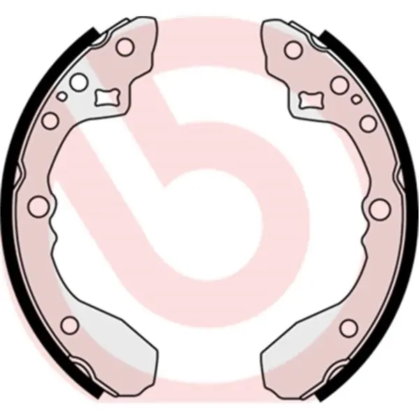 Juego de 4 zapatas de freno BREMBO S30518 Envío Inmediato