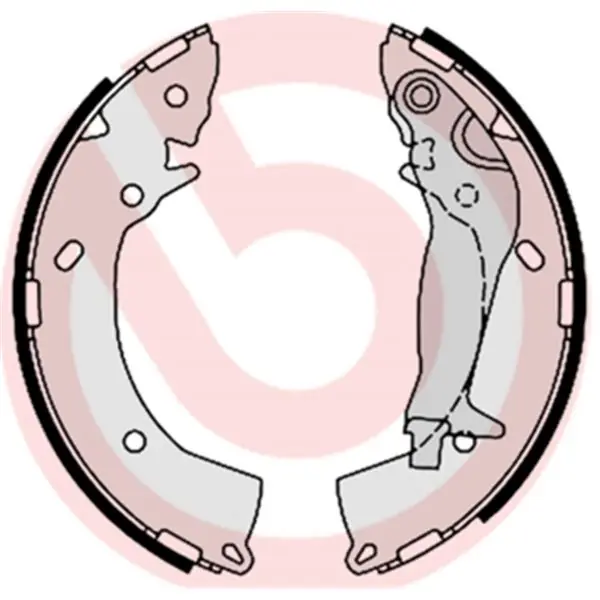 Juego de 4 zapatas de freno BREMBO S30519 Compra Ahora