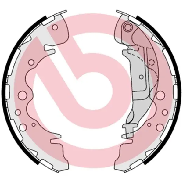 Juego de 4 zapatas de freno BREMBO S30535 Compra Hoy