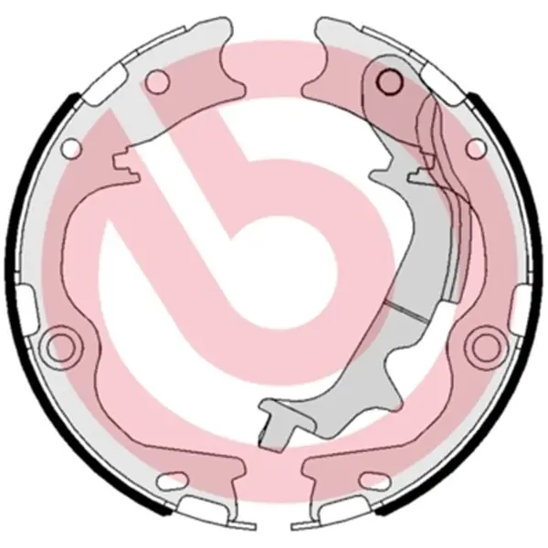 Última Oportunidad Juego de 4 zapatas de freno BREMBO S30537