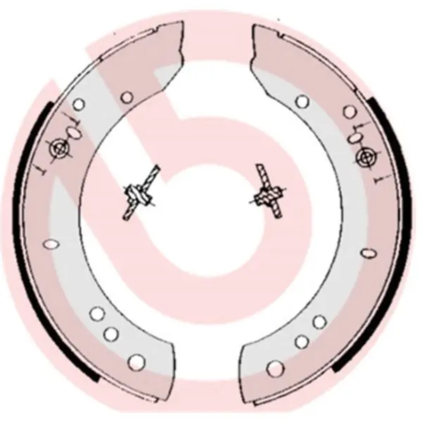 Juego de 4 zapatas de freno BREMBO S44502 Precio Rebajado