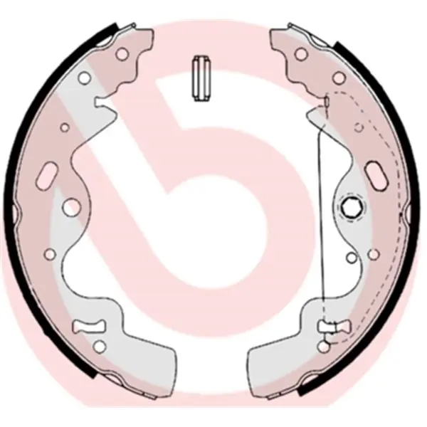 Precio Económico Juego de 4 zapatas de freno BREMBO S44506